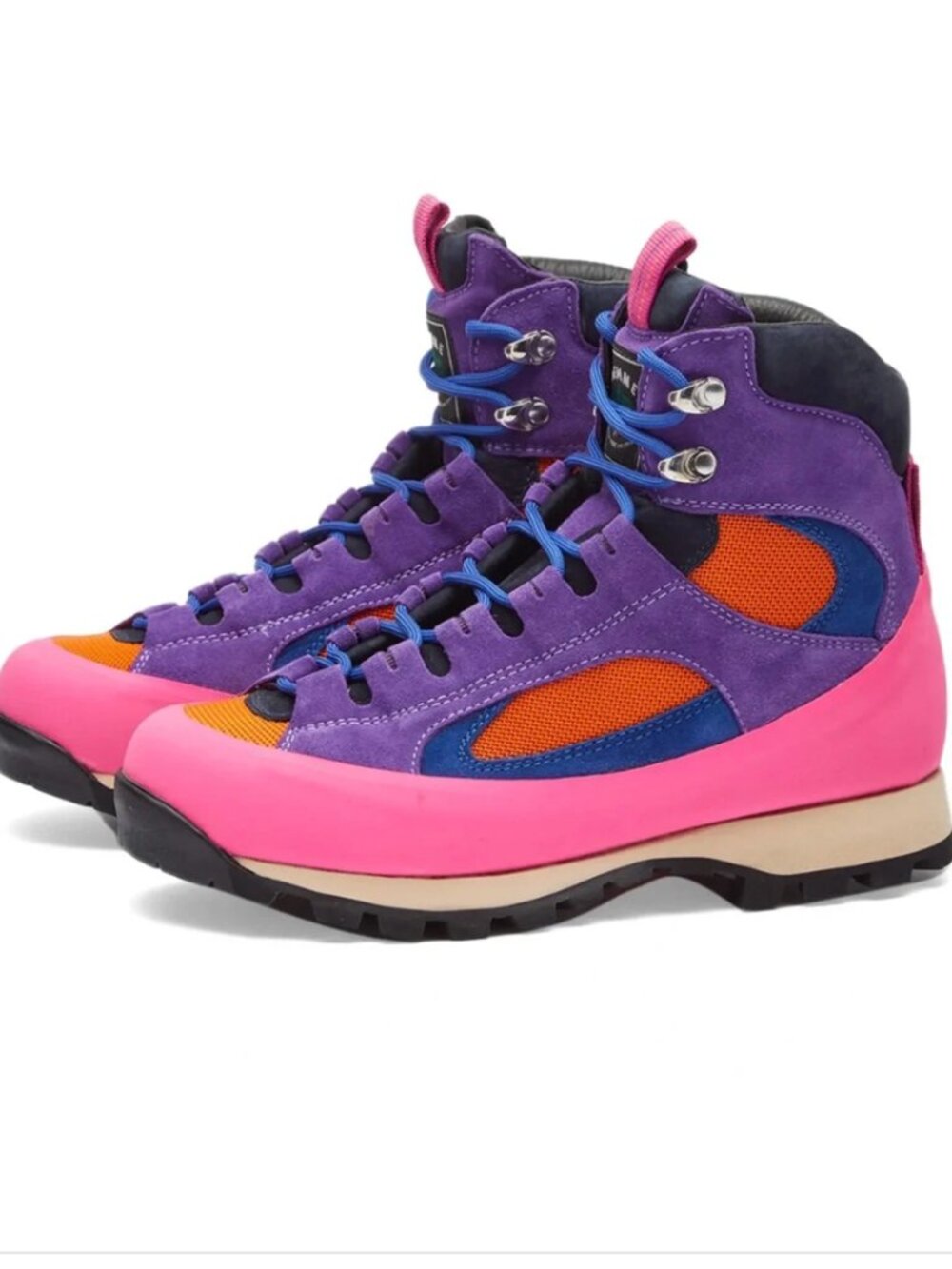 Diemme Women's Pink and Purple Hiking Boots